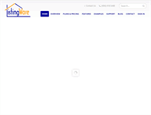 Tablet Screenshot of listingware.com